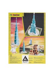 BanBao Burj Khalifa Crystal Building Toy Set 5312 Pack of 340