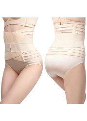 Breathable Postpartum Belly Binder &amp; Back Support Shapewear Maternity Pregnancy Belt for Abdominal Recovery, Waist &amp; Back Support, Adjustable &amp; Comfortable