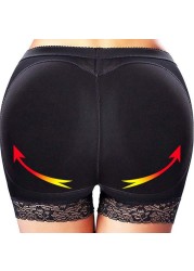 Aiwanto Large Butt Lifter Butt Lifting Underwear Shapewear Butt Lifting Hip Padded Shapewear Shorts (L)