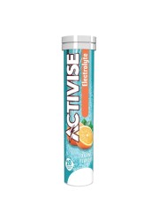 Activise Electrolyte Effervescent Tablets, Orange Flavour, 20 Tablets