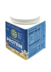 صن واريور مسحوق بروتين عضوي واريور بلند مكمل بنكهة الفانيليا 375غرام