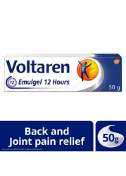 Voltaren Emulgel 12 Hour Muscle Back and Joint Pain relief Diclofenac Diethylamine 23.2 mg/g (2.32%) 50g