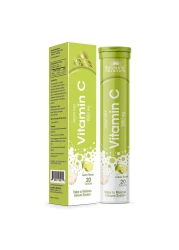 Sunshine Nutrition Vitamin C 1000mg Lemon Flavoured Effervescent 20 Tablets Pack of 2