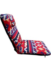 GO2CAMPS Camping Chair-Arabic Majlis Chair-Floor Chair Adjustable Angles Padded Floor Seating Back Support-Fold Flat for Meditation-Sand Desert Floor Sitting Chair-Multicolour