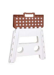 Simplify Polypropylene Folding Plastic Stool Large 28.5x21.5x32cm