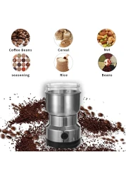KKmoon-150W 300ml Stainless Steel Electric Coffee Machine Bean Grinder Blenders for Kitchen Office Home Use Grains Grinding Machine
