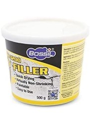 ABBASALI BOSSIL All-Purpose Putty, Putty Filler, Spackling for Drywall, Quick Drying, Designed for Interior and Exterior Home Use, Paintable, Permanent, Non-Shrinking, 500g & 3" Wall Scrapper