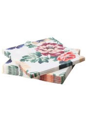 Smaksinne - Paper Napkin, Multicolour, Flower, 33X33 Cm