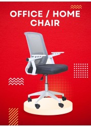 Arfan Ergonomic Office Chair with Lumbar Support, Thicker Cushion, 360-Degree Swivel, Adjustable Height, and Smooth Casters &ndash; Durable &amp; Comfortable Desk Chair for Home and Office