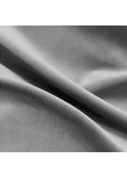 Jeffcoco Furniture Modern Comfortable Velvet Living Room Chair Gold Legs Dining Chair For Restaurant Home Furniture (Grey)