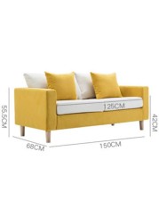 Living Room Sofa Office Sofa Bed Lounge Couch Sofa Bed,Darkgreen