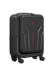Wenger Amplix Luggage Hard Trolley Black 55cm