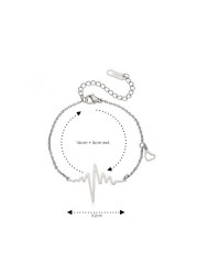 Aiwanto Anklet for Women's Ankle Chain Silver Anklet Gift