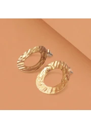 Aiwanto Small Hoop Beautiful Earring Rose gold Earrings Gift for Women's