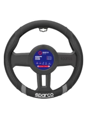 Sparco Steering Wheel Cover 38*8.2CM Grey Stripes