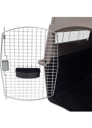 PETMATE ULTRA VARI KENNEL FASHION 36" 50-70lbs ~ TAUPE & BLACK