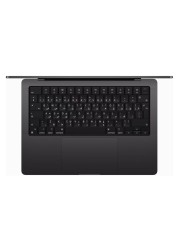 Apple MacBook Pro 14 Inch, 18GB RAM, 512GB SSD, Space Black (Apple M3 Pro Chip, 11-Core CPU And 14-Core GPU, English/Arabic Keyboard, MRX33AB/A)