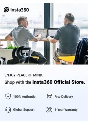 Insta360 GO 3 (64GB) – Small & Lightweight Action Camera, Portable And Versatile, Hands-Free POV, Mount Anywhere, Stabilization, Multifunctional Action Pod, Waterproof, For Travel, Sports, Vlog