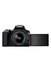 كانون كاميرا SLR EOS 250D مع عدسة EF-S 18-55 ملم و EF 75-300 مم - أسود-