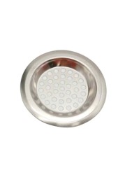 Master Chef Gourmet Line Steel Sink Strainer Silver