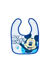 Disney Mickey Printed Cotton Bib Blue 3 PCS