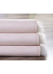 Super Soft Rabbit Fur Round Living Room Carpet With Anti Slip Bottom (Size 80CM)