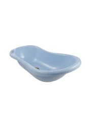 Keeeper Mickey Printed Baby Bath Tub With Plug K1954-614 Light Blue 84cm