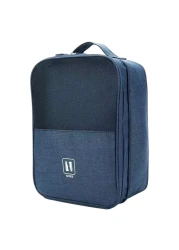 Shoes Storage Pouch Blue 30x22cm