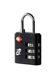 American Tourister TSA 3 Dial Lock Black