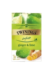 Twinings Infuso Ginger and Lime Tea Bags 20 Tea Bags