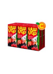 صن توب عصير خليط التوت 125 ملل - حزمة من 6