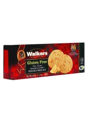 ووكر بسكويت خالي من الغلوتين بنكهة الزبدة النقية والزنجبيل والليمون 180 غرام