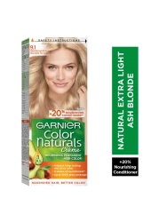 Garnier Color Naturals Creme Nourishing Permanent Hair Colour 9.1 Natural Extra Light Ash Blonde