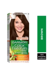 Garnier Colour Naturals Cream Nourishing Permanent Hair Colour 4 Brown 110ml