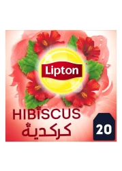Lipton Hibiscus Herbal Infusion 20 Tea Bags