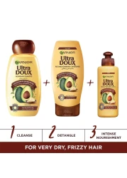 Garnier Ultra Doux Avocado Oil And Shea Butter Shampoo Clear 200ml