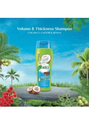 Vatika Naturals Volume And Thickness Shampoo Enriched With Coconut And Castor 400ml