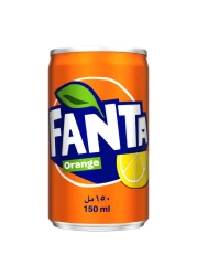 Fanta Orange Carbonated Soft Drink Can 150ml