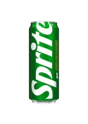 Sprite Regular Lemon Lime Flavoured Carbonated Soft Drink Can 330ml