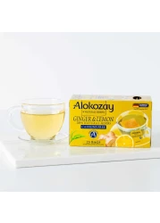 Alokozay Ginger And Lemon 25 Tea Bags
