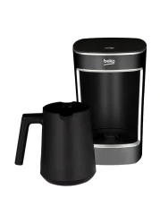 بيكو ماكينة تحضير قهوة تركية بقوة 580 واط - أسود وفضي TKM2341BS