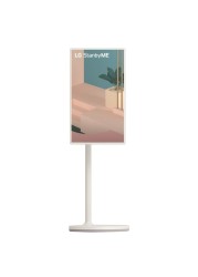 LG StanbyME Rollable 27-Inch FHD Smart LED TV 27ART10AKPL White
