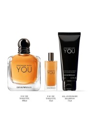 Emporio Armani Stronger With You Set - Eau de Toilette - 3 Pieces