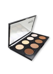 Make Over 22 Highlighter & Contour Powder Palette - Light