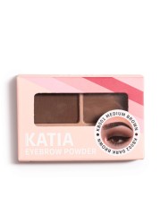Katia Eyebrow Powder - Medium Brown - KB001