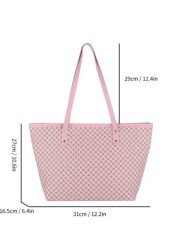 Tote Bag Female Large Capacity College Student Class Commuter Bag Shoulder Woman Bag Handbag Bag