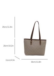 New Fashionable Luxury High End Versatile Ladies Shoulder Tote Bag