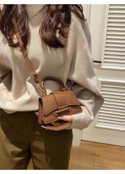 Fashion Small Square Bag Minimalist Chic Mini Handbag Versatile Fashion Shoulder Crossbody Bag Floral Pattern For Women