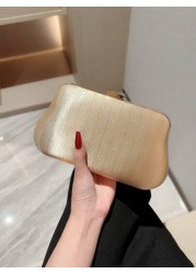 Lightweight Business Casual Rhinestone Decor Bucket Bag Mini Drawstring Design Clear Bag Pearl Bag Evening Bag Dinner Bag Glamorous Elegant Exquisite Quiet Luxury Rhinestone For Party Girl Woman Bride