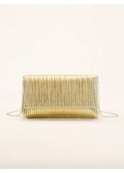 Women s Clutch Bag Evening Bag Crossbody Shoulder Bag Wallet Sparkling Handbag Chain Bag Tready Bride Bag Perfect For Party Wedding Prom Dinner Banquet Tready Party Bag Bride BagTready Bride Bag Perfe